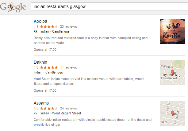 indian restaurants glasgow